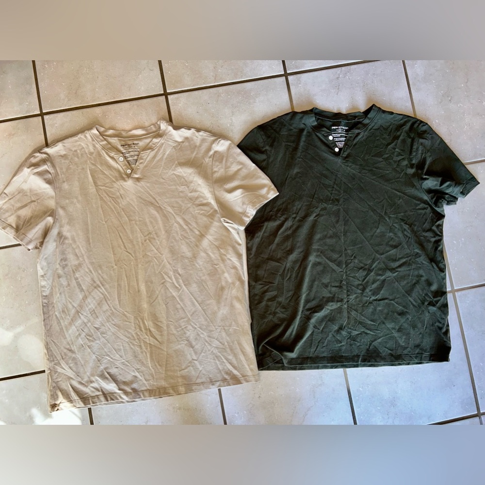2 paper denim & cloth shirts